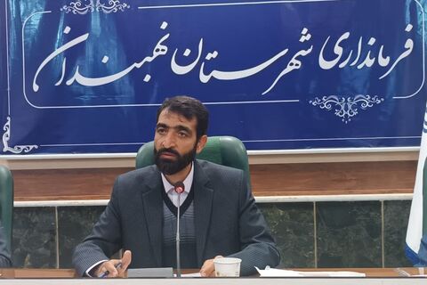 مهدی مرادی سرپرست فرمانداری نهبندان