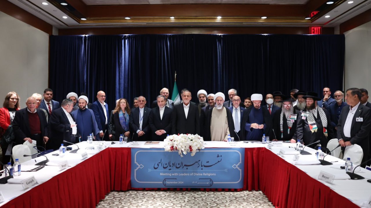 نشست رییس جمهور با «رهبران ادیان ابراهیمی» در نیویورک