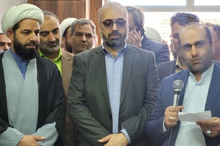 ۷ طرح عمرانی بسیج سازندگی و بنیاد علوی در شهرستان درمیان بهره برداری شد