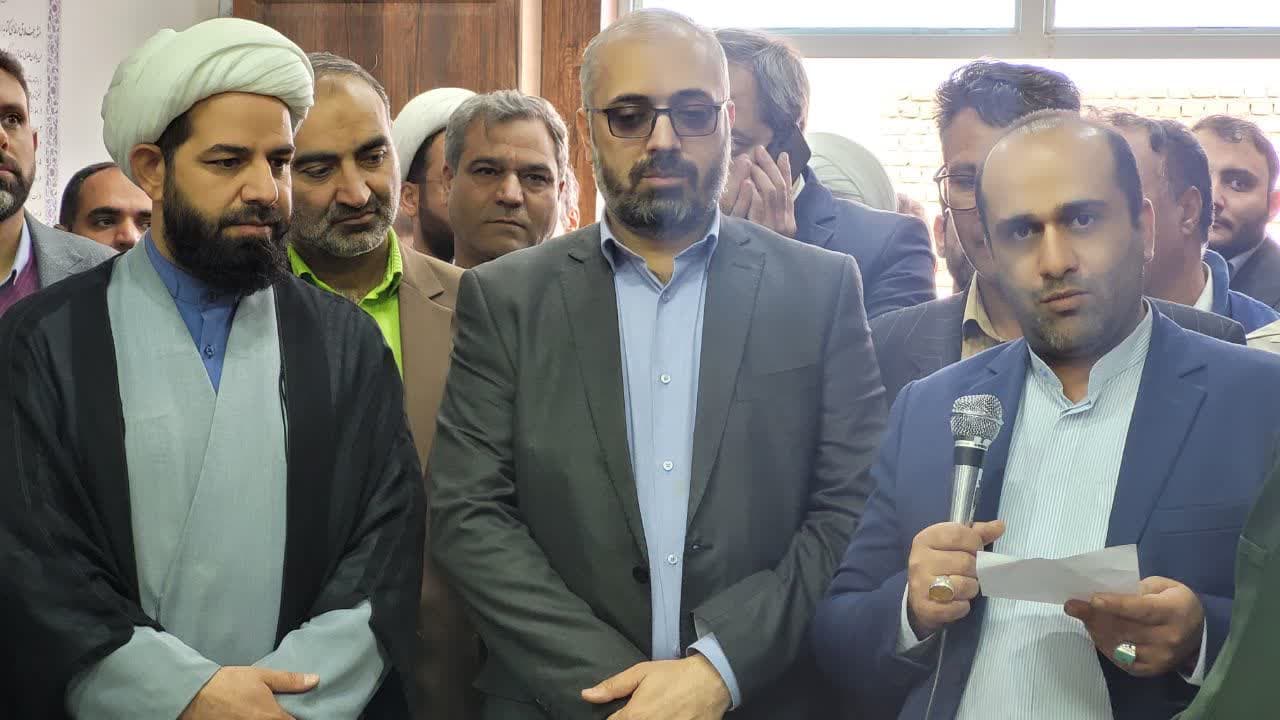 ۷ طرح عمرانی بسیج سازندگی و بنیاد علوی در شهرستان درمیان بهره برداری شد