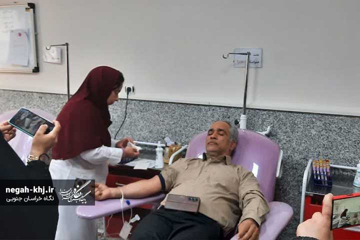 پویش اهدا خون توسط خبرنگاران