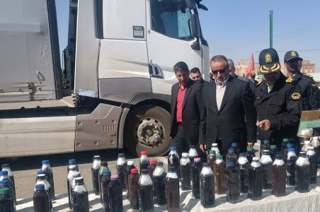 کشف یک تن مواد مخدر زیر بار برنج در نهبندان